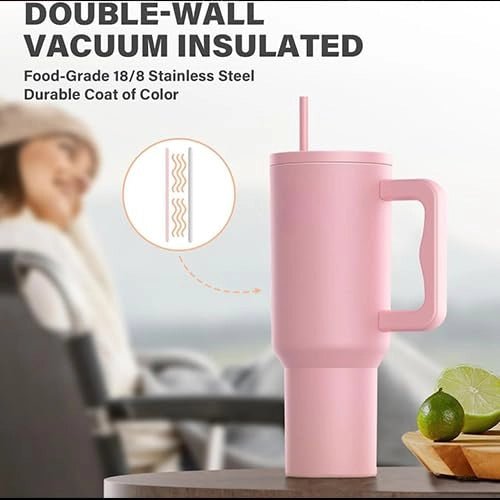 Premium 1200ml Insulated Tumbler – Stay Hydrated in Style! ✨ - Salemela.in