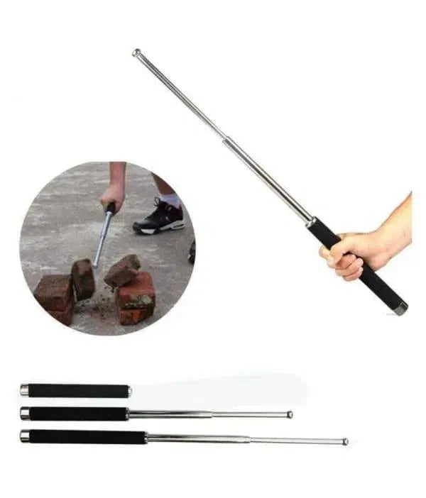 Premium Personal Security Multitool Stick | Heavy Duty Foldable Walking & Self-Defense Stick with Carry Bag (Unisex)