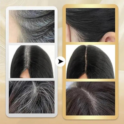 Instant Hair Dye Stick with Built-in Comb – 2-in-1 Gray Hair Touch-Up Waterproof Color Stick - Salemela.in