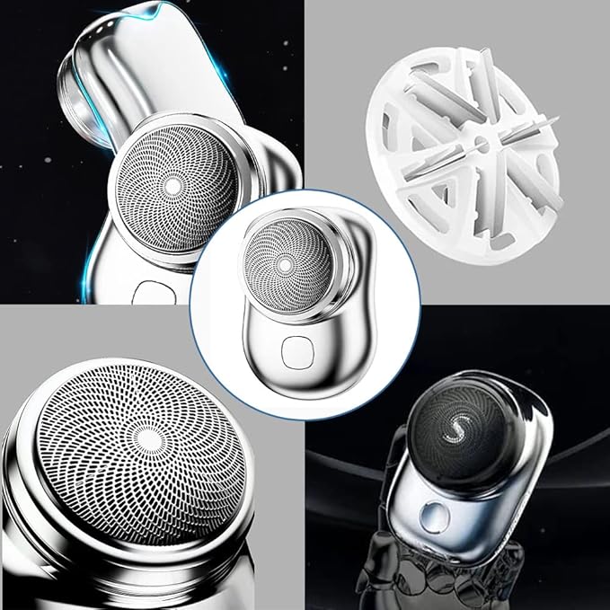 Mini-Shave Portable Electric Shaver – Waterproof Pocket Size Rechargeable Trimmer for Men - Salemela.in