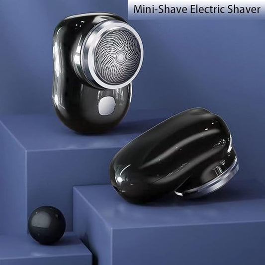 Mini-Shave Portable Electric Shaver – Waterproof Pocket Size Rechargeable Trimmer for Men - Salemela.in