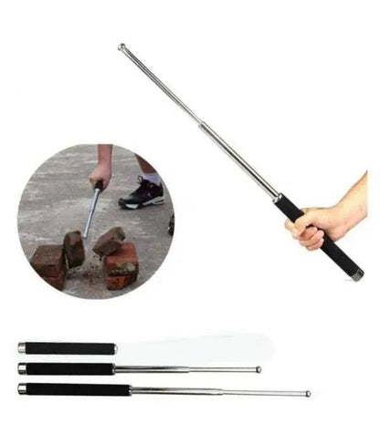Premium Personal Security Multitool Stick | Heavy Duty Foldable Walking & Self-Defense Stick with Carry Bag (Unisex) - Salemela.in
