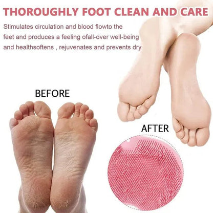 Premium Silicone Multiuse Body & Foot Scrubber | Deep Cleaning Exfoliating Bath Brush for Men & Women - Salemela.in