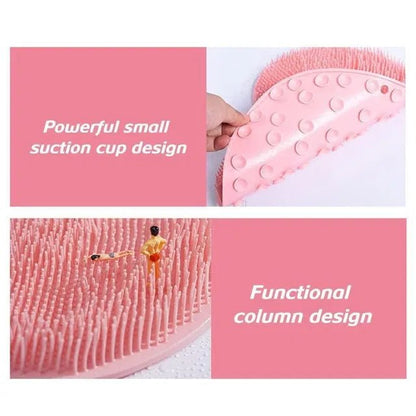 Premium Silicone Multiuse Body & Foot Scrubber | Deep Cleaning Exfoliating Bath Brush for Men & Women - Salemela.in